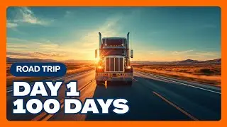 **🚛 Day 1/100 &ndash; $950 Haul from Tulsa to OKC | Sunset, Chai & Soundtracks 🌅🎶**