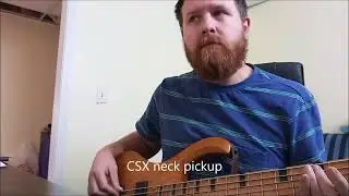 EMG 5 way neck pickup shootout! (J vs. DC vs. CSX vs. P{5} vs. PA5X)