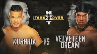Kushida vs. Velveteen Dream - Official Match Card - NXT Takeover 31
