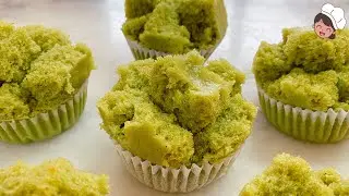 Matcha Huat Kueh | Steamed Cake Recipe | 抹茶发糕简易食谱 #82