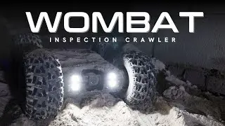 Wombat Inspection Crawler - Professional Remote Robot for Crawlspaces & Tight Areas - UplinkRobotics