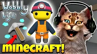 AKU MENJADI MINECRAFT LETOY !! 😹 - Wobbly Life Indonesia