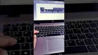 How to highlight text in ms word? Check to grab less timing trick #shortcutkeys #msword #msoffice
