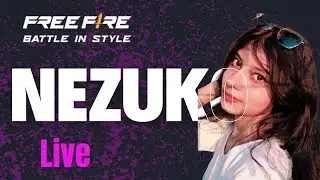 🔴Nezuko live Free fire gameplay||Gamer girl live ||