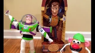 Toy Story Talking Woody featuring Buzz and Mr. Potato head
