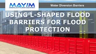 Effective L-Shaped Flood Barriers