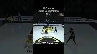 NBA 2k26 99 Perimeter Defense/ Legendary On ball Menace #playstation #2kcommunity #comp2k #shorts
