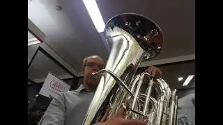 Adams 6/4 CC Tuba - Super Quick Test - Cool Sound -