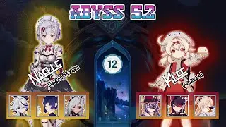 C6 Noelle Double Hydro & C0 Klee Overload | Spiral Abyss 5.2 | Genshin Impact