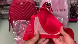 Unboxing New Victoria’s Secret Mini Backpacks, & New Bombshell PushUp Bras