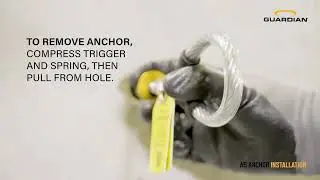 A5 Concrete Expansion Anchor Installation Tutorial