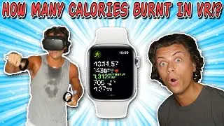 How Many Calories Can You BURN In VR!!??
