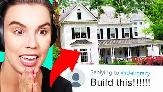 You asked me to build a PERFECT 100 Baby Challenge Home!