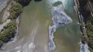 Liuhuanggu Geothermal Scenic Area, Aerial View