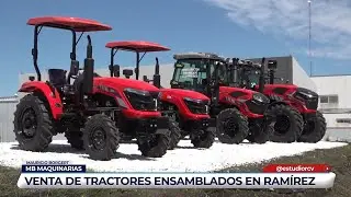 Tractores ensamblados en Ram&iacute;rez se venden a todo el pa&iacute;s