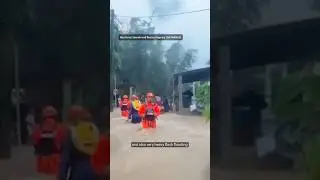 Aftermath of floods and landslides in Sumatra, Indonesia | ABC NEWS