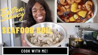 Easy Seafood Boil Recipe | Cook With Me | Boiling Crab Style