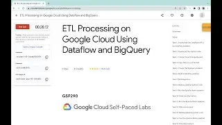 #new ETL Processing on Google Cloud Using Dataflow and BigQuery #qwiklabs#GSP290[With Explanation🗣️]