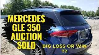 Dubai Car Auction | Mercedes GLE 350 - Best Bid or big loss ?
