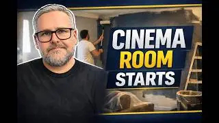 Превращаем нашу гостиную в кинотеатр 🎬 | Видеоблог о переделке дома, часть 15