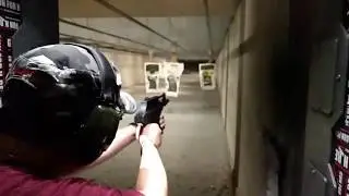 Shooting the Extar EXP-556 at the 2A4E Diversity Shoot at Gun for Hire
