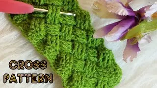 Crochet Cross Pattern in EASY Way# crochet #crochet_blanket #crochet_for_beginners