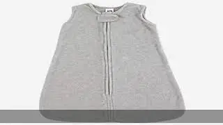 Hudson Baby Unisex Baby Plush Sleeping Bag, Sack, Blanket, Heather Gray Fleece, 0-6 Months