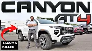 2023 GMC Canyon AT4: The New Tacoma And Ranger Stink!