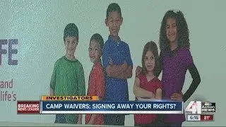 Camp waivers: signing away your rights