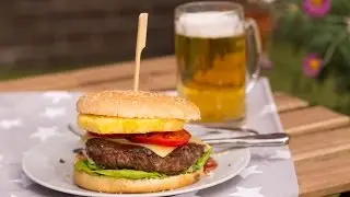 Der Big Kahuna Burger vom Grill #chefkoch
