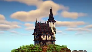 Minecraft | How to Build a Medieval Tower House | Build Tutorial