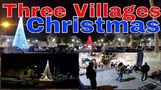 Three villages christmas lights, Ħ’Attard, Ħal Lija and Ħal Balzan, 2022 MALTA