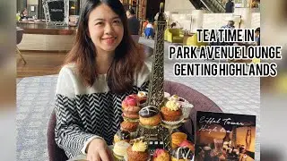 Tea time at Park Avenue Lounge, Genting Highlands