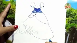 how to draw a baby girl dress - S Pollen