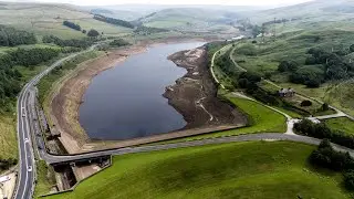 Crowden Reservoir all dried out (1080P)