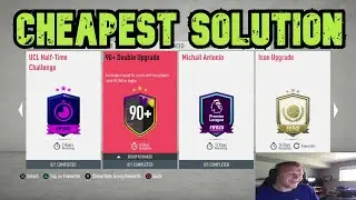 90+ Double Upgrade SBC Cheapest Solution - FIFA 20 Ultimate Team