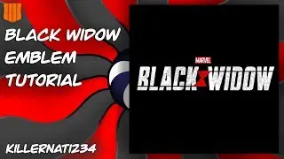 Black Ops 4 Emblem Tutorial: Black Widow 2020