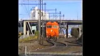 #12 V/Line action at Middle Footscray in the early 1990's
