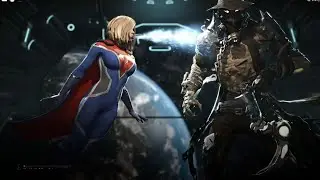 Power Girl Vs Espantap&aacute;jaros INJUSTICE 2