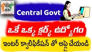 AIIMS Group C Clerk Post Notification 2020 || Central Government Job