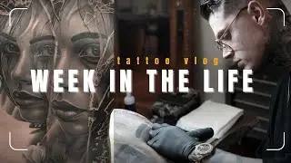 MY BIGGEST PORTRAIT / TATTOO VLOG #1