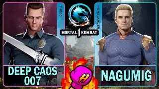 MK1 Deep Caos007 (T-1000) против Нагумига (HOMELANDER)🥊Mortal Kombat 1🥊4K 60ᶠᵖˢ