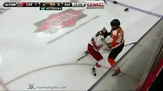 Keegan Lowe vs Vincent Lecavalier Apr 9, 2015