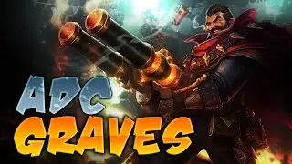 GRAVES REWORK ADC -  League Of Legends Full Game Commentary