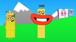New Numberblocks The Rest of 300s-390s