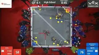 VEX Worlds 2023 QF4 ,12H, 69996w v 8059z, 5150d
