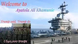U S  Military Buildup Surrounds Iran 40,000 Troops, Warships, and Stealth Jets! #usa #iran #war