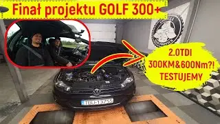 Golf GTD 2.0TDI 300+ // Part 6: Finał projektu // TESTY, HAMOWNIA, STROJENIE
