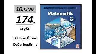10. SINIF MATEMATİK  |  174. SAYFA  |  3. TEMA ÖLÇME DEĞERLENDİRME SORULARI | MEB YENİ MÜFREDAT  |