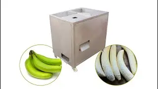 High capacity SUS 304 green banana plantain peeling machine